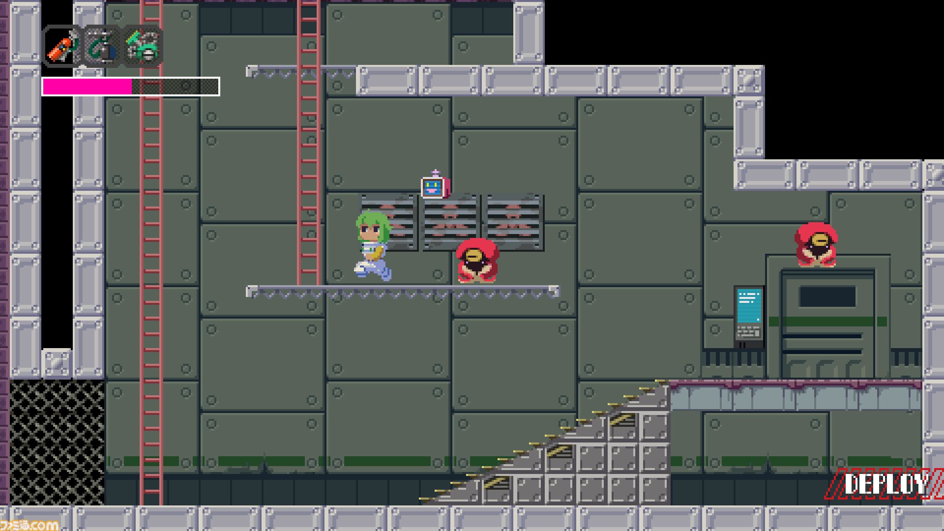 『アベマリロケット』ボロ宇宙船の中を忙しく駆け回る探索アクション。『洞窟物語』開発者がグラフィックを担当