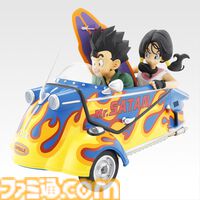 『ドラゴンボール』一番くじが本日（11/29）発売。アニメシーンを再現した悟空とチチ、悟飯とビーデルの乗り物フィギュアが登場