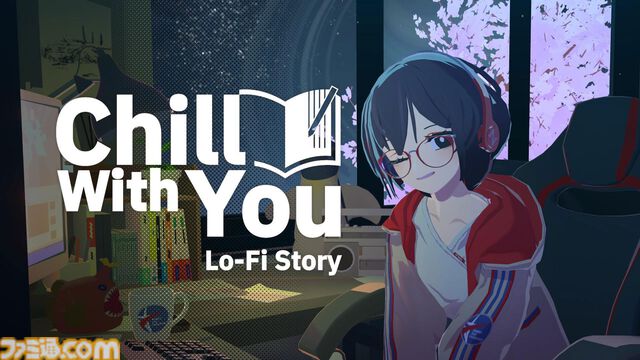 『Chill with You：Lo-Fi Story』10万ダウンロード達成。文学少女のサトネといっしょに作業通話するアドベンチャーゲーム。12月18日には追加アプデ