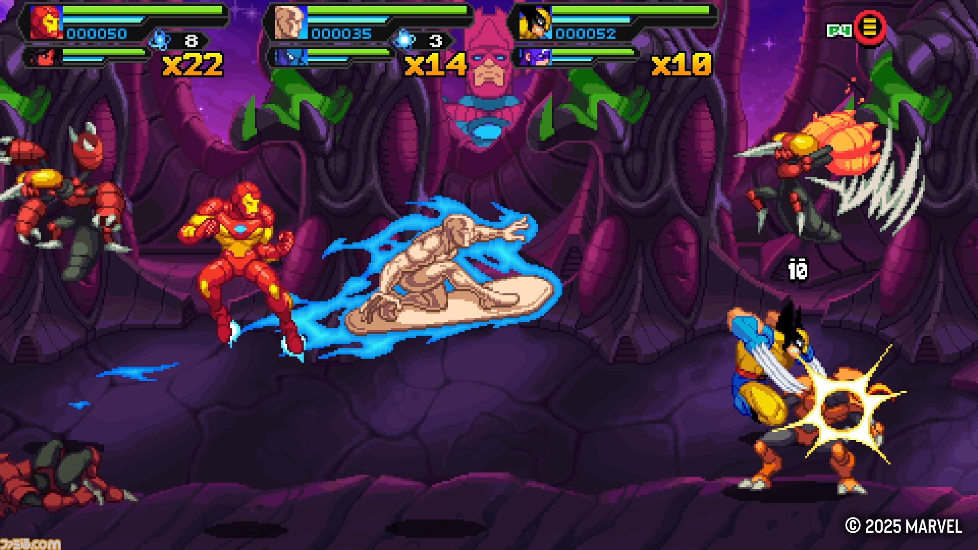 画像ページ (5/10) 『Marvel Cosmic Invasion』レビュー。ワイワイ協力