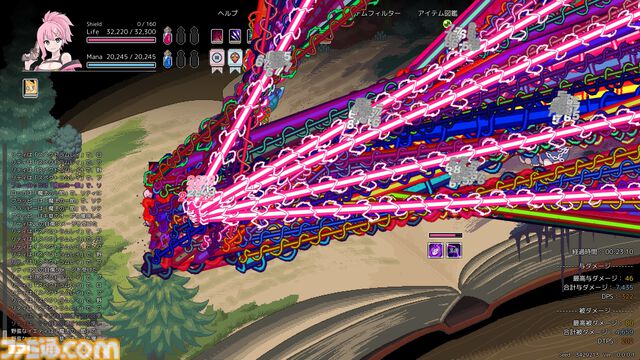 『エルバブ』無限に続く図書館を攻略してボス撃破に挑むローグライト系オートバトルゲーム。無料体験版が公開中、発売は12月12日