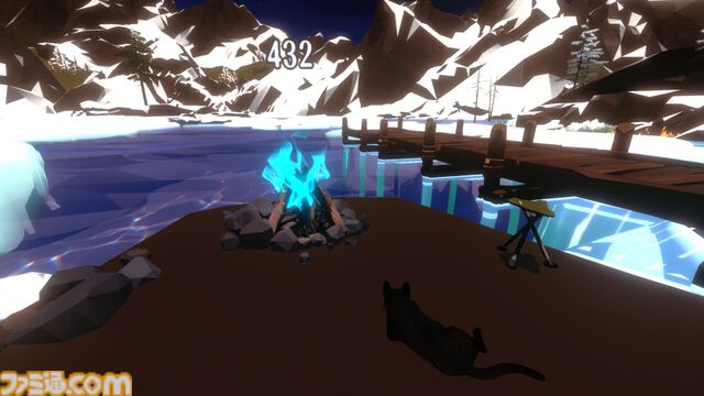 『たき火と猫』クリックやキー入力で炎を絶やさずにネコを温めてあげる作業集中クリッカーゲーム。早期アクセス版が12月3日より配信開始