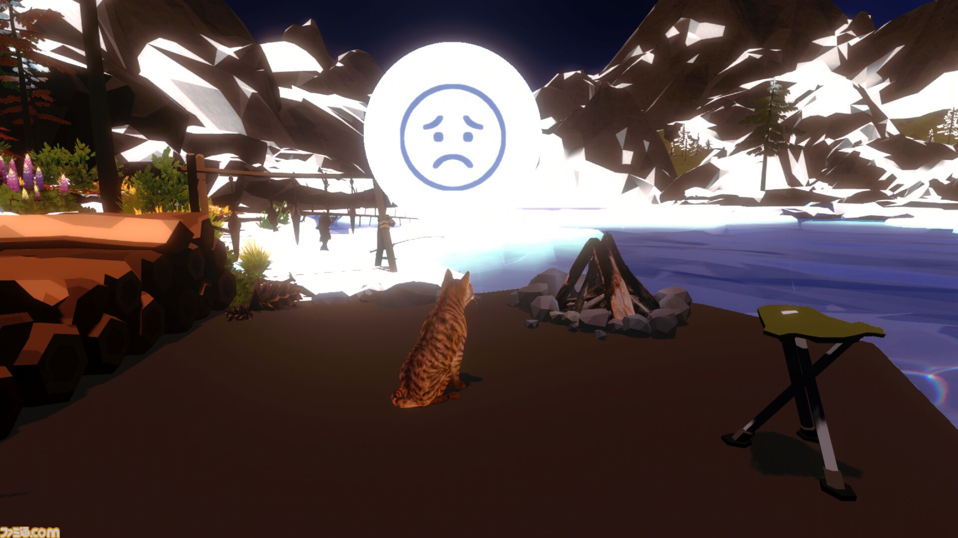 『たき火と猫』クリックやキー入力で炎を絶やさずにネコを温めてあげる作業集中クリッカーゲーム。早期アクセス版が12月3日より配信開始