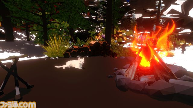 『たき火と猫』クリックやキー入力で炎を絶やさずにネコを温めてあげる作業集中クリッカーゲーム。早期アクセス版が12月3日より配信開始