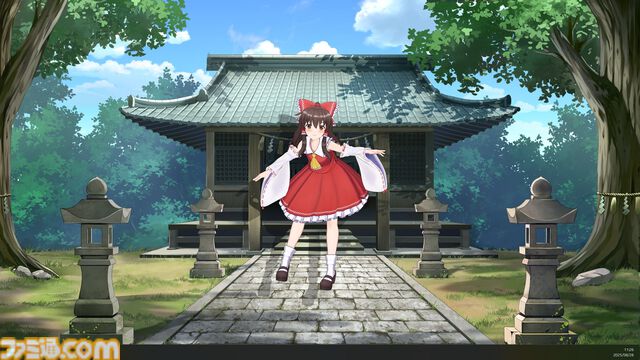 【デスクトップメイト】『東方』ゆっくり霊夢、博麗霊夢（声：上坂すみれ）が配信開始。ゆっくりじゃないほうは箒を使った掃除モーションなどを披露