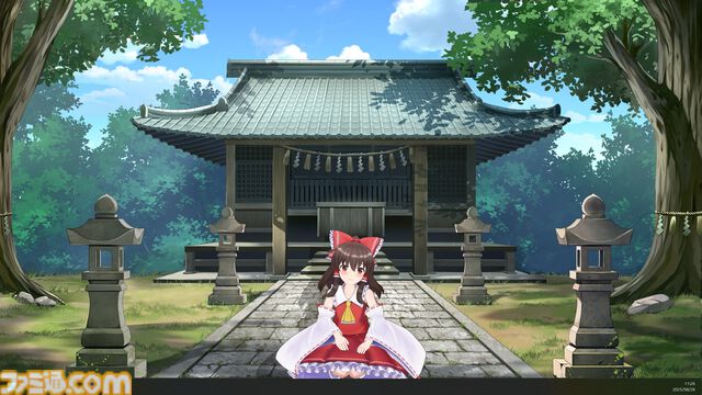 【デスクトップメイト】『東方』ゆっくり霊夢、博麗霊夢（声：上坂すみれ）が配信開始。ゆっくりじゃないほうは箒を使った掃除モーションなどを披露