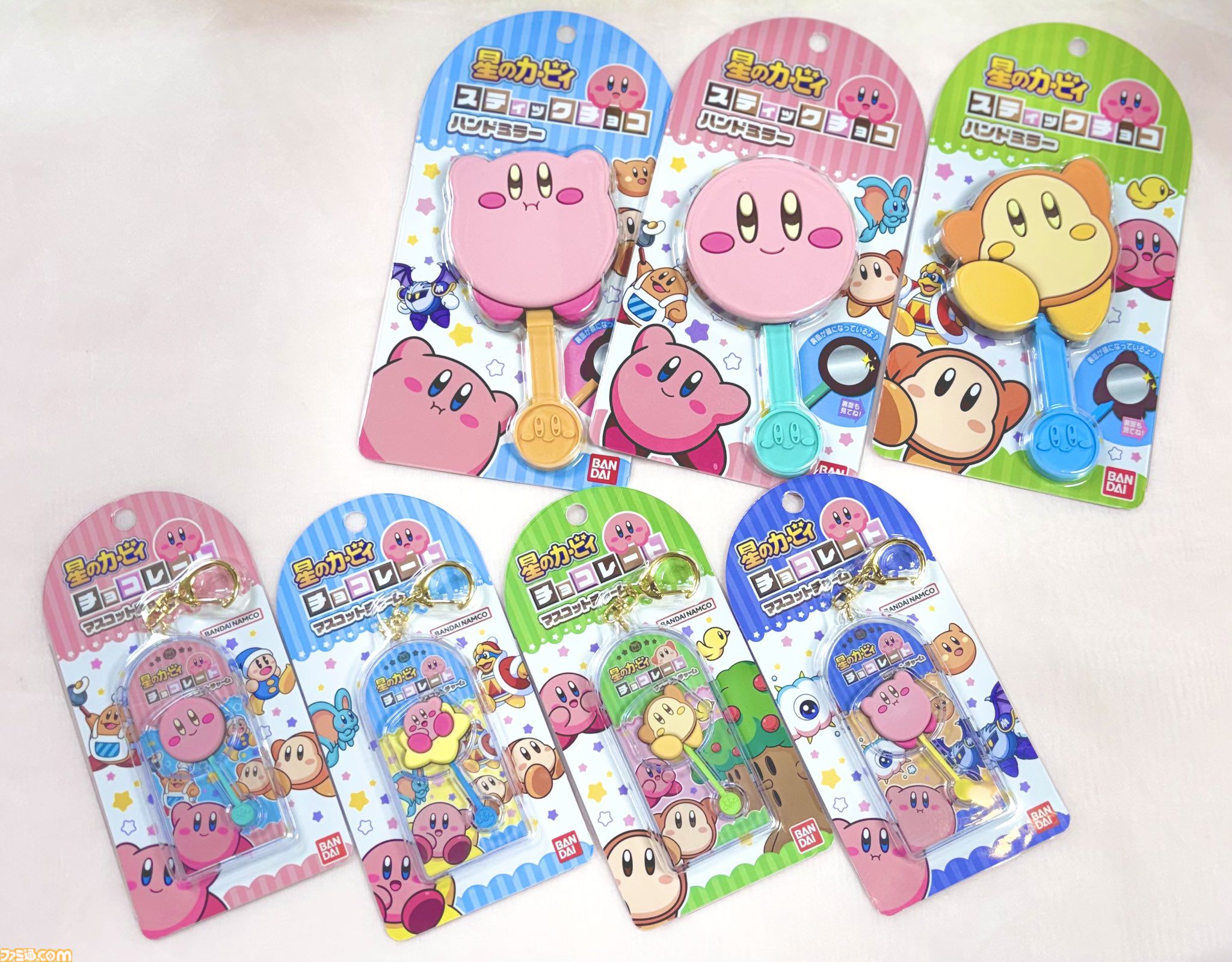 星のカービィ』チョコレートスティック風のハンドミラーが登場