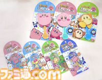 『星のカービィ』チョコレートスティック風のハンドミラーが登場。ホバリングするカービィや元気いっぱいのワドルディをデザイン。※食べられません