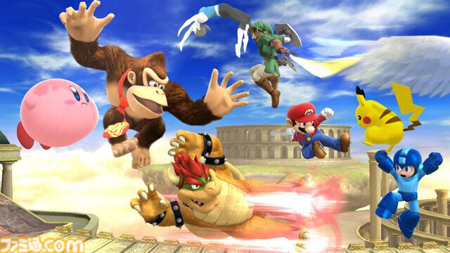 スマブラ for Wii U』が発売された日。シリーズ初となる最大8人の大