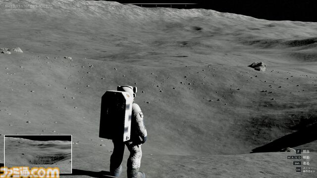 『REAL MOON』JAXAとの共同研究によってリアルな月を再現。月面探索シミュレーターがSteamにて近日中に無料で公開