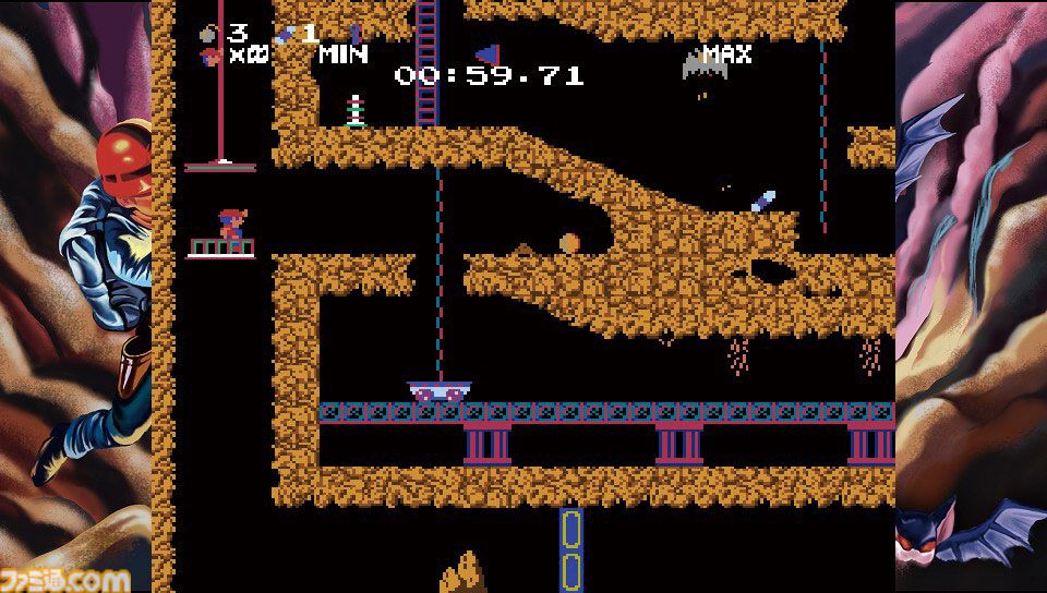 スペランカー』40周年。下り坂でジャンプしたら死ぬゲーム史上最弱の