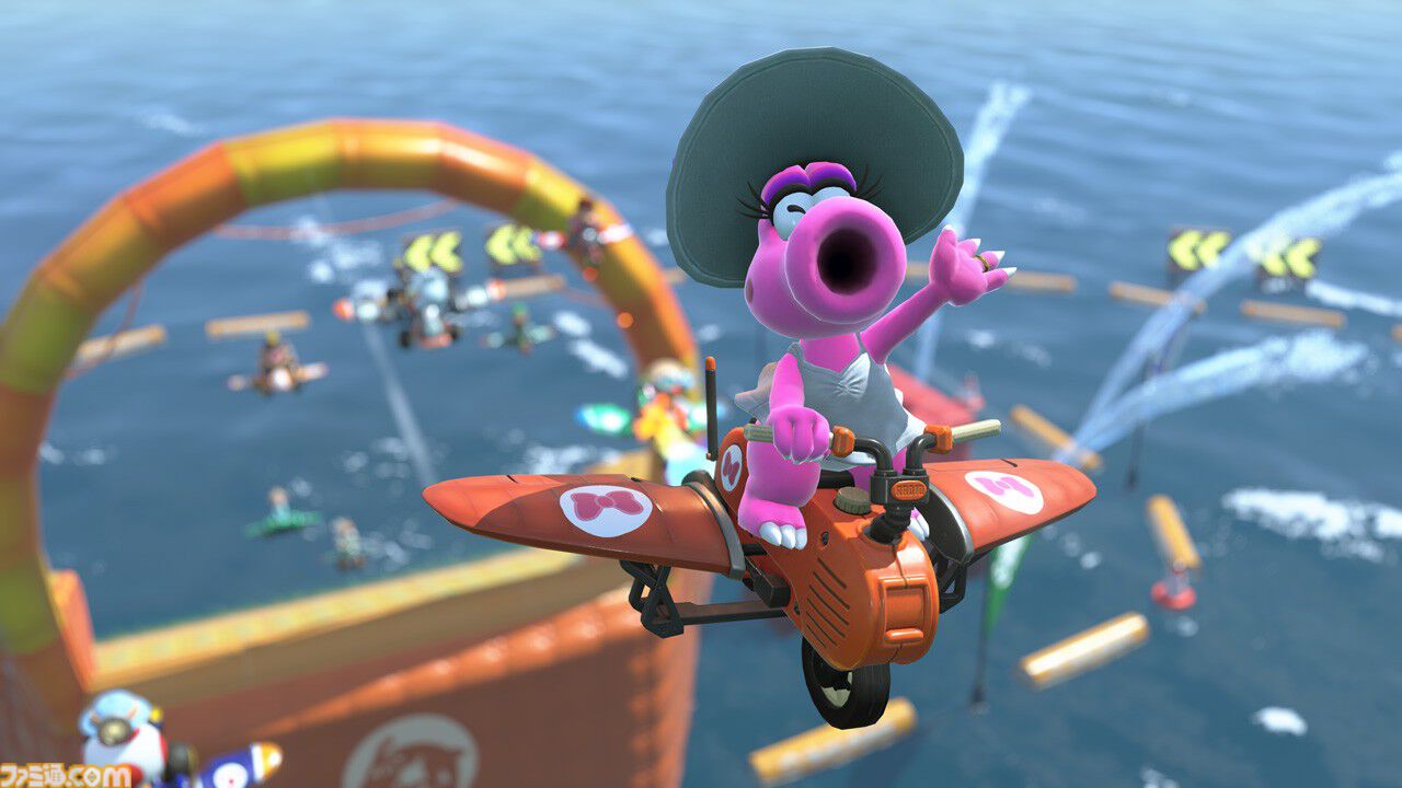 『マリオカート ワールド』ショートカットの研究にも役立つ“アイテムスイッチ”機能実装。“ノコノコビーチ”関連コースに変更やギミックを追加するアプデ配信