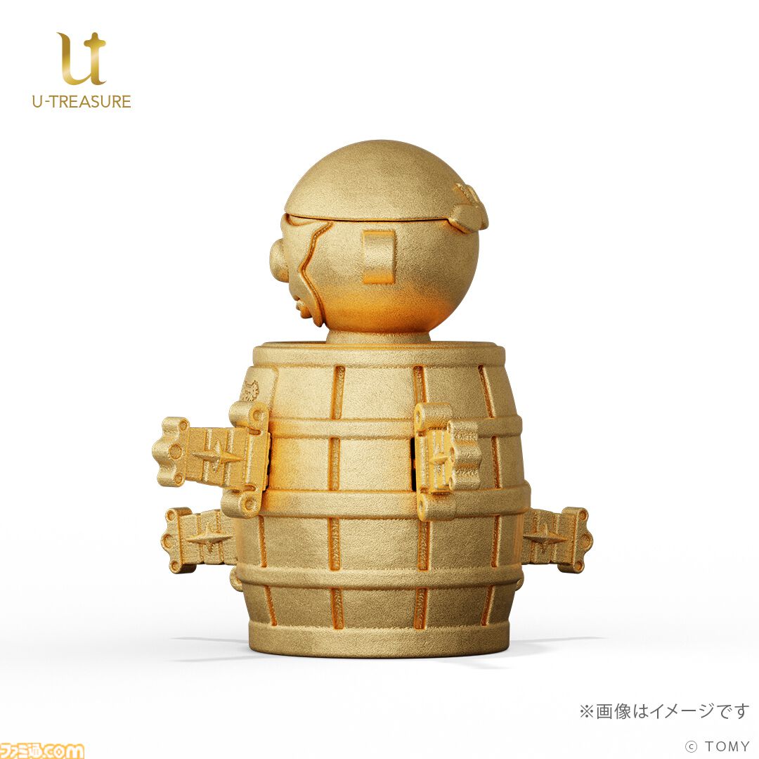 純金製『黒ひげ危機一発』ミニチュアフィギュアが本日（12/3）発売