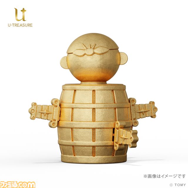 純金製『黒ひげ危機一発』ミニチュアフィギュアが本日（12/3）発売。価格は198万円。剣をさせるが飛びはしないコレクション仕様