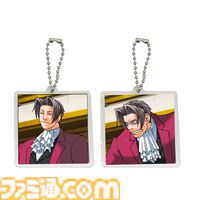 『逆転裁判』成歩堂の焦り、御剣の苦悩…見る角度で表情が変わるキーホルダーが登場。手軽に持ち運んでいつでも逆転劇を楽しめる