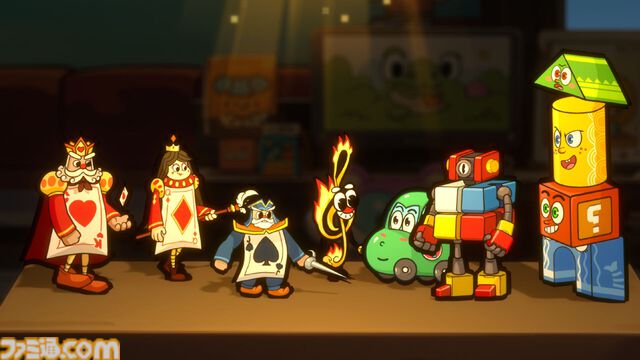 『カッポーン！おもちゃ対決』がSteam向けに本日（12/4）発売。かわいいトイたちがデスクの上で大乱闘をくり広げるオートバトルゲーム