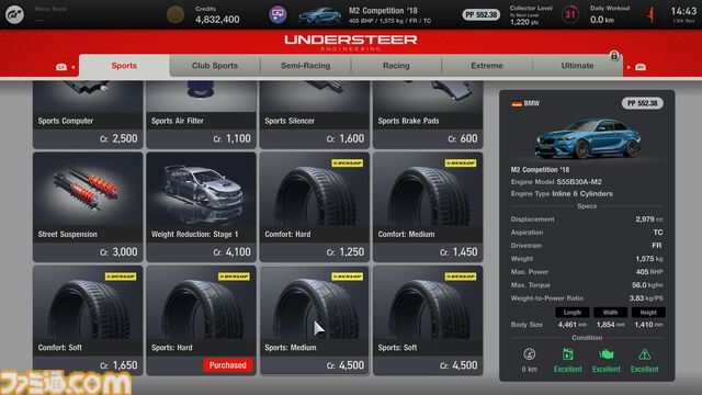 【GT7】『グランツーリスモ7』PS5版向け有料追加コンテンツ“パワーパック”が12月4日17時より配信。価格は3850円。8台の車種やふたつの新コースなどを追加する無料アップデート“Spec III”も同時配信