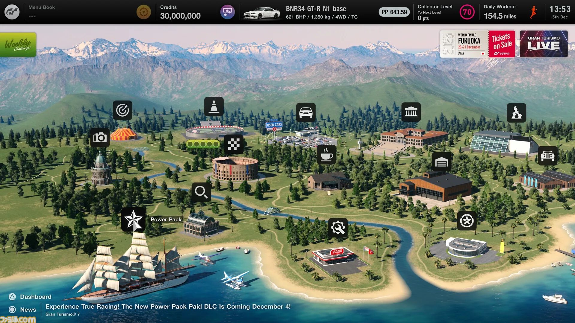 【GT7】『グランツーリスモ7』PS5版向け有料追加コンテンツ“パワーパック”が12月4日17時より配信。価格は3850円。8台の車種やふたつの新コースなどを追加する無料アップデート“Spec III”も同時配信