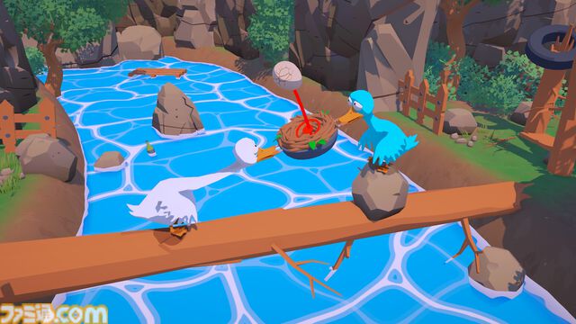 『An Eggstremely Hard Game』協力型タマゴ運びアクションの体験版が配信中。2羽のガチョウはタマゴを割らずにカオスなコースを踏破できるのか？