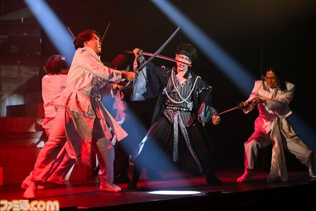 ヨコオタロウ氏原作・脚本の舞台『爆剣 -新選組疑剣斬-』が開幕。死の輪廻に囚われた幕末の剣士たちが対峙するのは麗しき西郷隆盛に源頼朝!?【拒絶の肉】