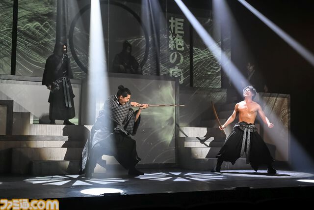 ヨコオタロウ氏原作・脚本の舞台『爆剣 -新選組疑剣斬-』が開幕。死の輪廻に囚われた幕末の剣士たちが対峙するのは麗しき西郷隆盛に源頼朝!?【拒絶の肉】