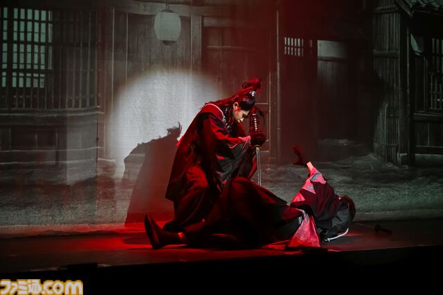 ヨコオタロウ氏原作・脚本の舞台『爆剣 -新選組疑剣斬-』が開幕。死の輪廻に囚われた幕末の剣士たちが対峙するのは麗しき西郷隆盛に源頼朝!?【拒絶の肉】