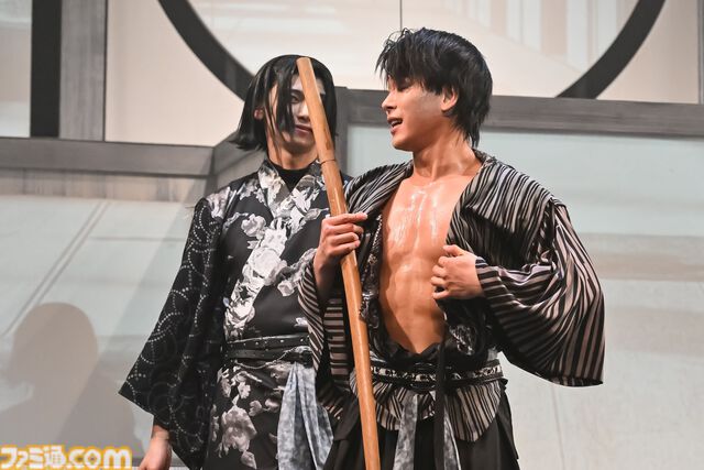 ヨコオタロウ氏原作・脚本の舞台『爆剣 -新選組疑剣斬-』が開幕。死の輪廻に囚われた幕末の剣士たちが対峙するのは麗しき西郷隆盛に源頼朝!?【拒絶の肉】