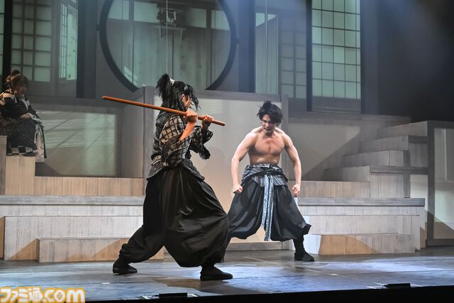 ヨコオタロウ氏原作・脚本の舞台『爆剣 -新選組疑剣斬-』が開幕。死の輪廻に囚われた幕末の剣士たちが対峙するのは麗しき西郷隆盛に源頼朝!?【拒絶の肉】