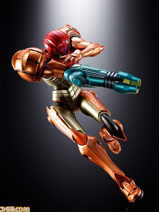 『メトロイドプライム4 ビヨンド』サムスが超合金に！ 全高約21センチの大型スケールで立体化。重厚なダイキャストパーツによるスーツの存在感がすごい
