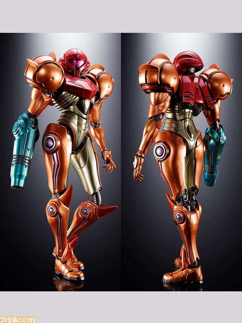 『メトロイドプライム4 ビヨンド』サムスが超合金に！ 全高約21センチの大型スケールで立体化。重厚なダイキャストパーツによるスーツの存在感がすごい
