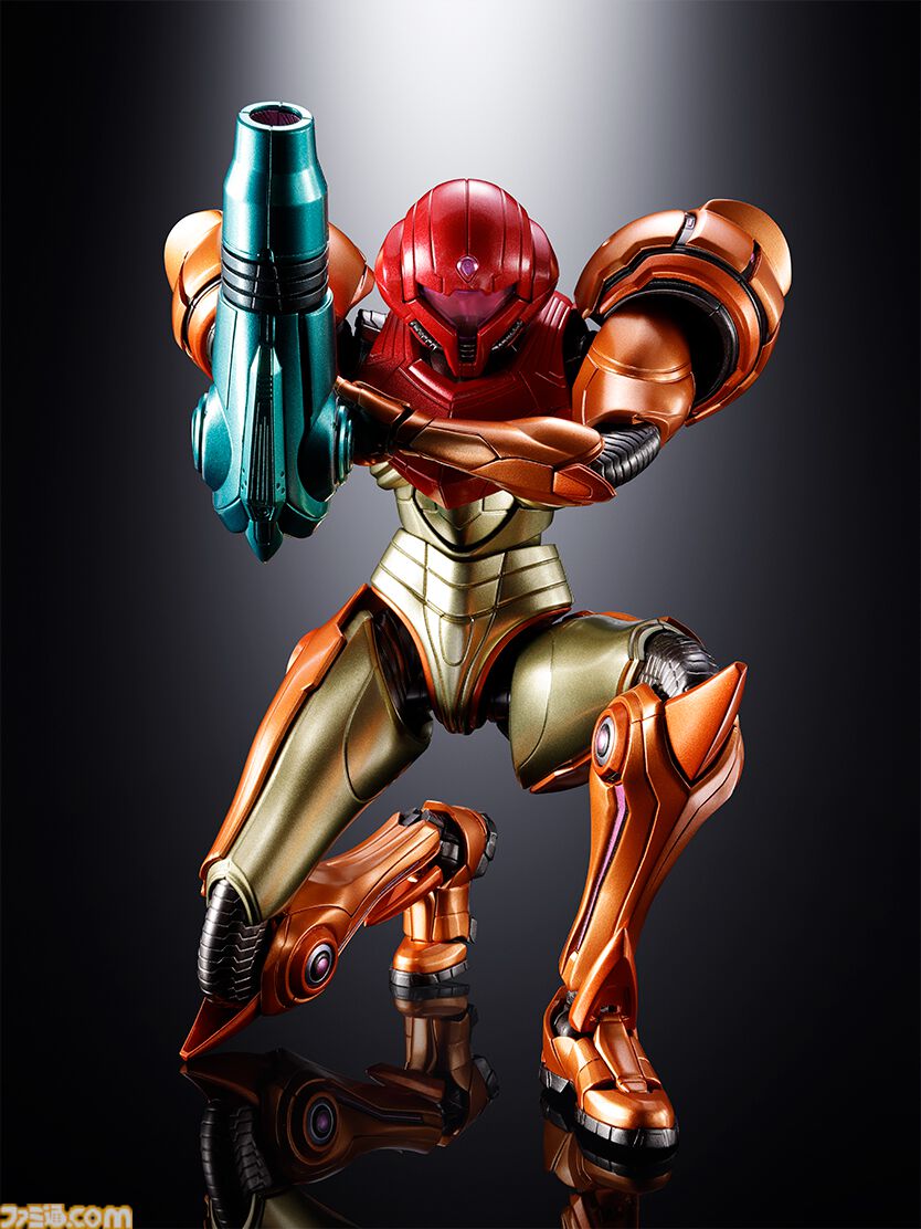 『メトロイドプライム4 ビヨンド』サムスが超合金に！ 全高約21センチの大型スケールで立体化。重厚なダイキャストパーツによるスーツの存在感がすごい