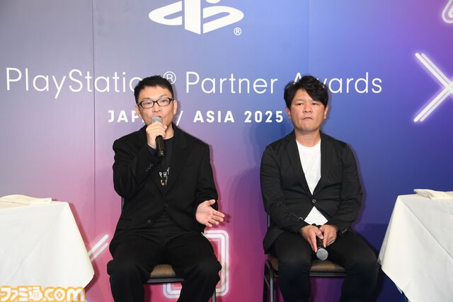 『モンハンワイルズ』「IPとしての可能性をより広げていくような展開を実施していきたい」辻本プロデューサー、徳田ディレクターが語る同作とシリーズの未来【PSパートナーアワード2025】