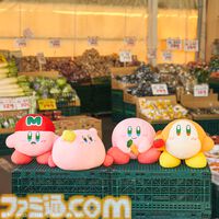 『星のカービィ』野菜モチーフのカービィのキュートなグッズが期間限定で再登場。アラーム音に合わせてカービィたちがせっせと動くデジタルクロックが新たにラインアップ