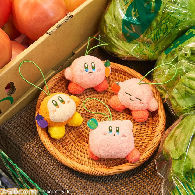 『星のカービィ』野菜モチーフのカービィのキュートなグッズが期間限定で再登場。アラーム音に合わせてカービィたちがせっせと動くデジタルクロックが新たにラインアップ