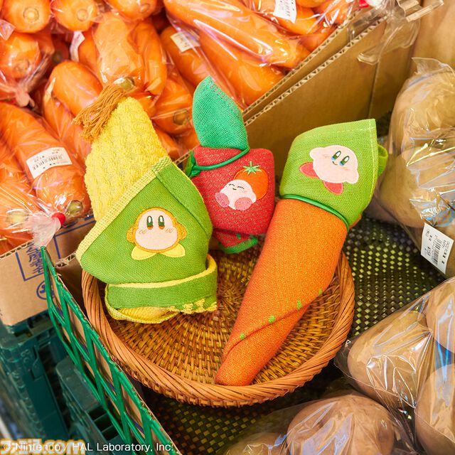 『星のカービィ』野菜モチーフのカービィのキュートなグッズが期間限定で再登場。アラーム音に合わせてカービィたちがせっせと動くデジタルクロックが新たにラインアップ