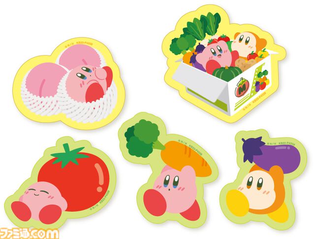 『星のカービィ』野菜モチーフのカービィのキュートなグッズが期間限定で再登場。アラーム音に合わせてカービィたちがせっせと動くデジタルクロックが新たにラインアップ