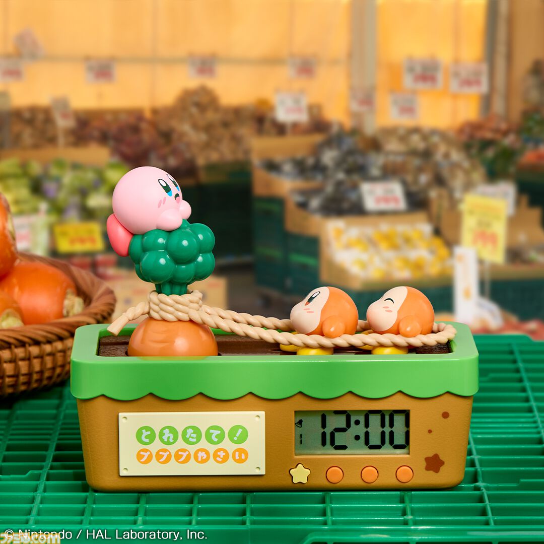 星のカービィ』野菜モチーフのカービィのキュートなグッズが期間限定で