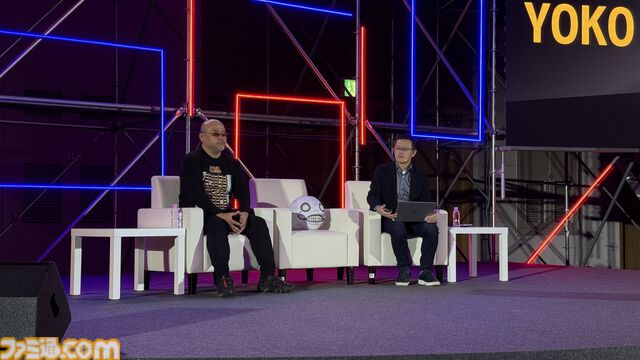 神谷英樹×ヨコオタロウ、個性派ディレクターが語るゲーム作り。ヨコオ「どう締切を破るか」。神谷「アクセル踏みっぱなしでいたい」。