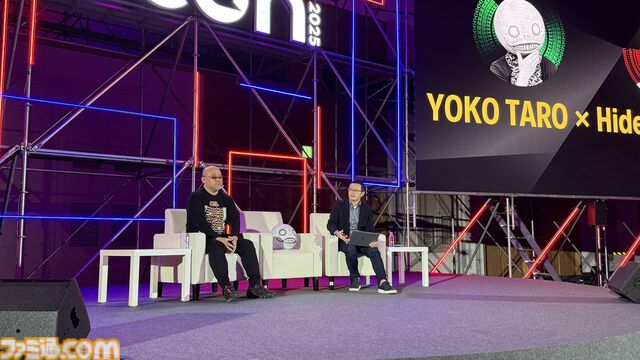 神谷英樹×ヨコオタロウ、個性派ディレクターが語るゲーム作り。ヨコオ「どう締切を破るか」。神谷「アクセル踏みっぱなしでいたい」。