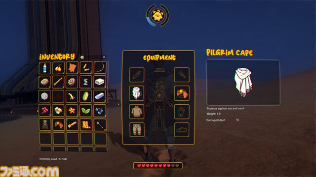 『Hello Sunshine』巨大ロボと灼熱の荒野を歩むサバイバルRPG。最初はそっけないが、信頼関係を築くと脅威から守ってくれる。プレイテスト参加受付が開始