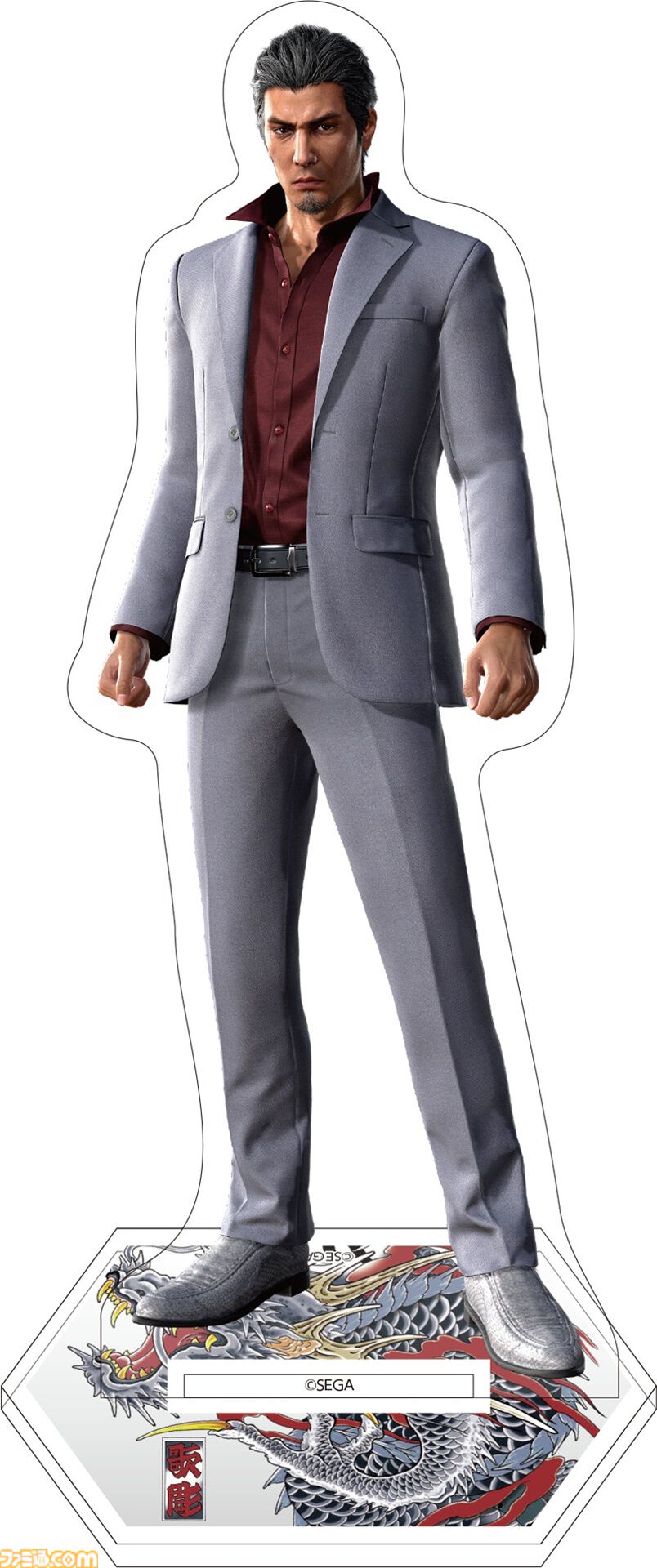 龍が如く』歴代“桐生一馬”を並べて飾れるアクリルジオラマが登場