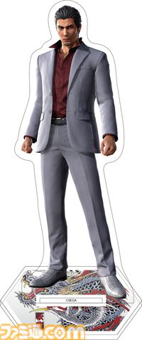 『龍が如く』歴代“桐生一馬”を並べて飾れるアクリルジオラマが登場。シリーズ20周年を記念した新作グッズの予約受付が本日（12/5）開始