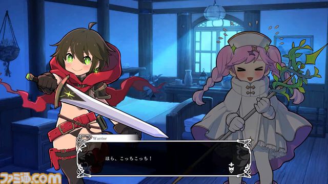 『ウィッチ・アンド・リリィズ』早期アクセス版がSteamで発売。カップルになると強くなる百合ダンジョンRPG