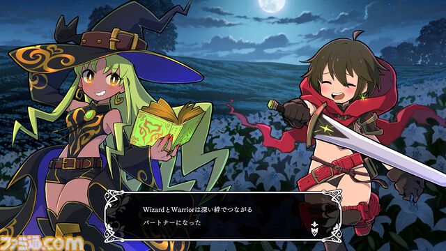 『ウィッチ・アンド・リリィズ』早期アクセス版がSteamで発売。カップルになると強くなる百合ダンジョンRPG