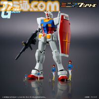 『ガンダム』アムロとシャアのミニアクスタ（約7mm）登場。ガンプラと並べるとリアルな体格差が楽しめる