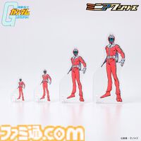 『ガンダム』アムロとシャアのミニアクスタ（約7mm）登場。ガンプラと並べるとリアルな体格差が楽しめる