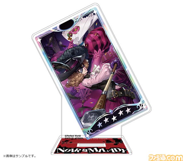 『ペルソナ5X』奥村春（ノワール）の実装記念グッズが予約開始。使用ペルソナ“ミラディ”とセットにしたアクスタ、スライドキーホルダーなど