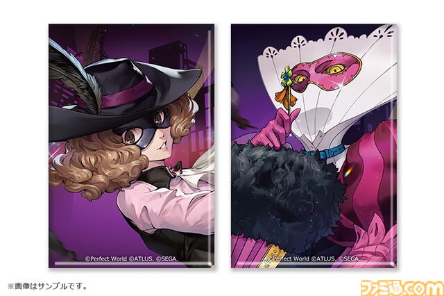 『ペルソナ5X』奥村春（ノワール）の実装記念グッズが予約開始。使用ペルソナ“ミラディ”とセットにしたアクスタ、スライドキーホルダーなど