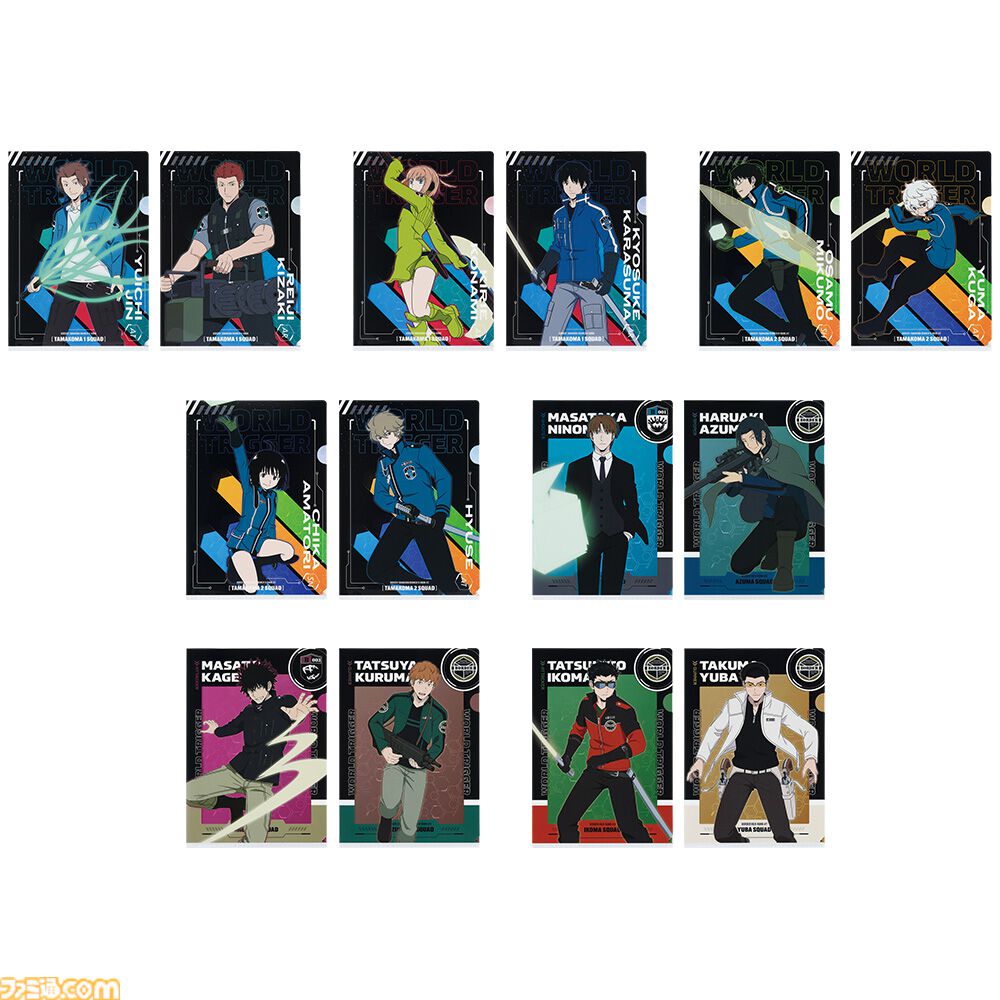 ワートリ』遊真、ヒュースのフィギュアや二宮隊、生駒隊のちょこのっこ