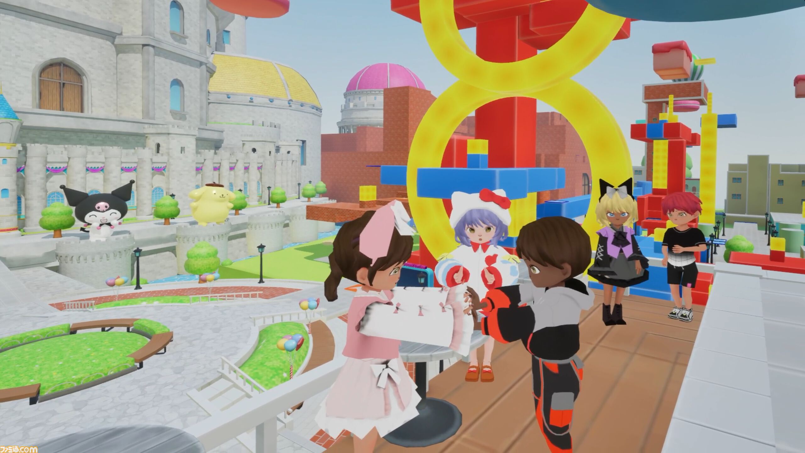 『Hello Kitty Skyland』ハローキティたちサンリオキャラが登場！ マルチプレイや着せ替えが楽しめる新作VRゲームのアーリーアクセスが12月23日開始